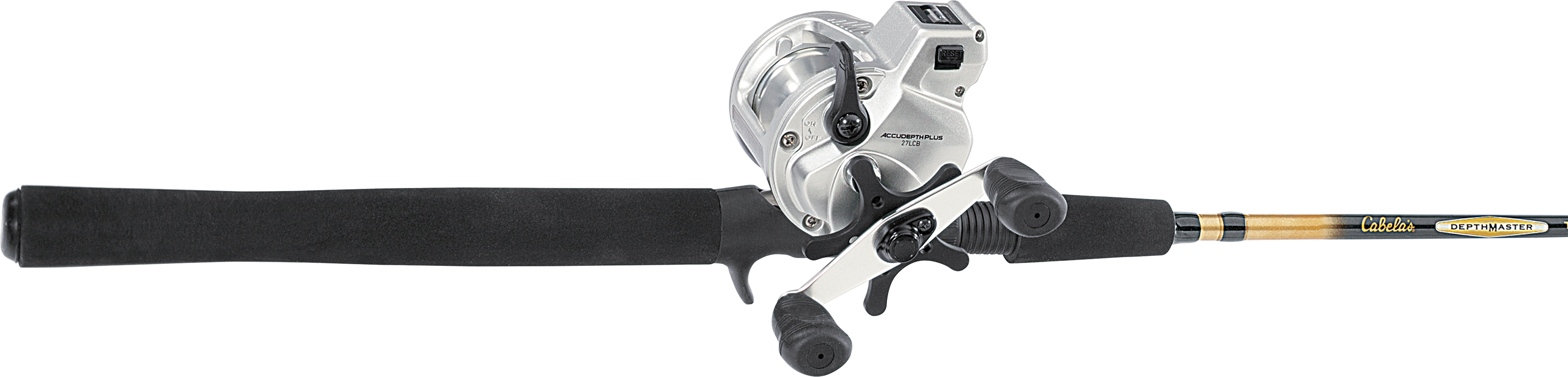 Cabela's DepthMaster Trolling/Daiwa AccuDepth PlusB Rod and Reel Combo